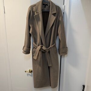Forever 21 Tan Belted Trench Winter Fall Coat